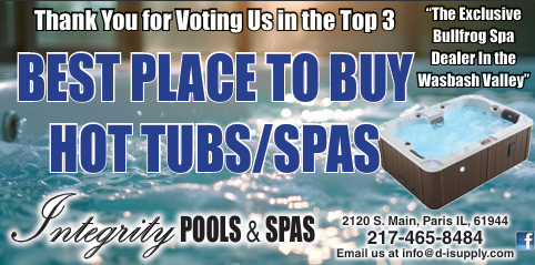 Thank you for voting us in the top 3 best places to buy hot tubs/spas.